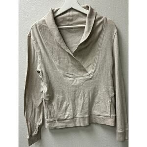 Banana Republic Women Top‎ Long Sleeve Lightweight Sweatshirt Gray Small